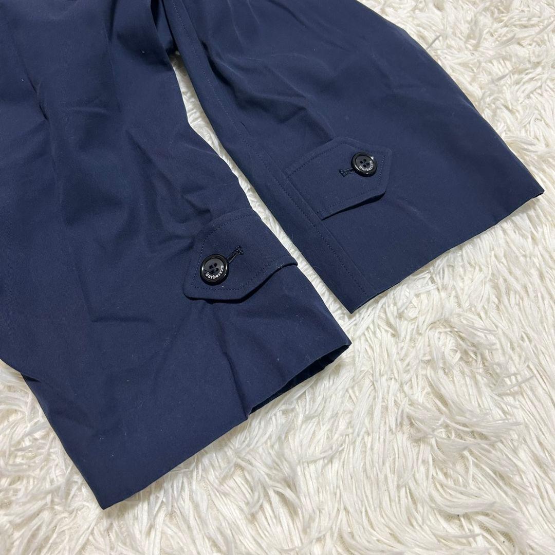 バーバリー BURBERRY ノバチェック エンブレム ネイビー コート