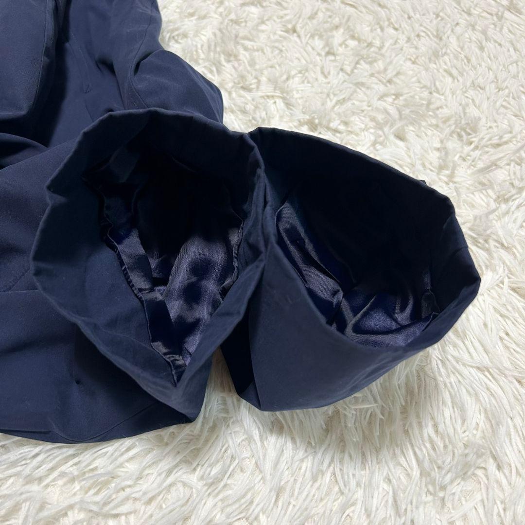 バーバリー BURBERRY ノバチェック エンブレム ネイビー コート