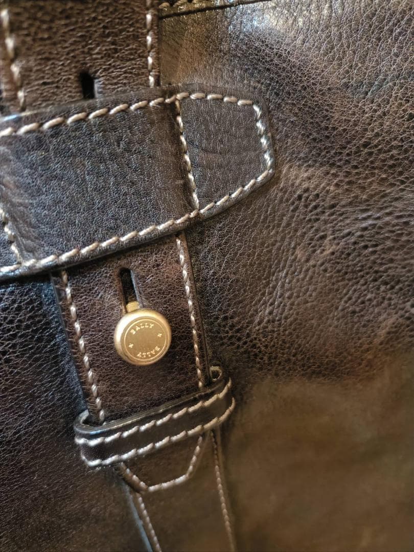 【バリー】BALLY トートバッグ 本革レザー / スイス製【美品】