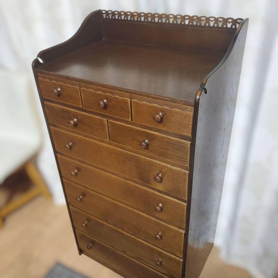 美品 パリの雑貨屋 F-86 チェスト キャビネット 飾り棚 クラシック タンス