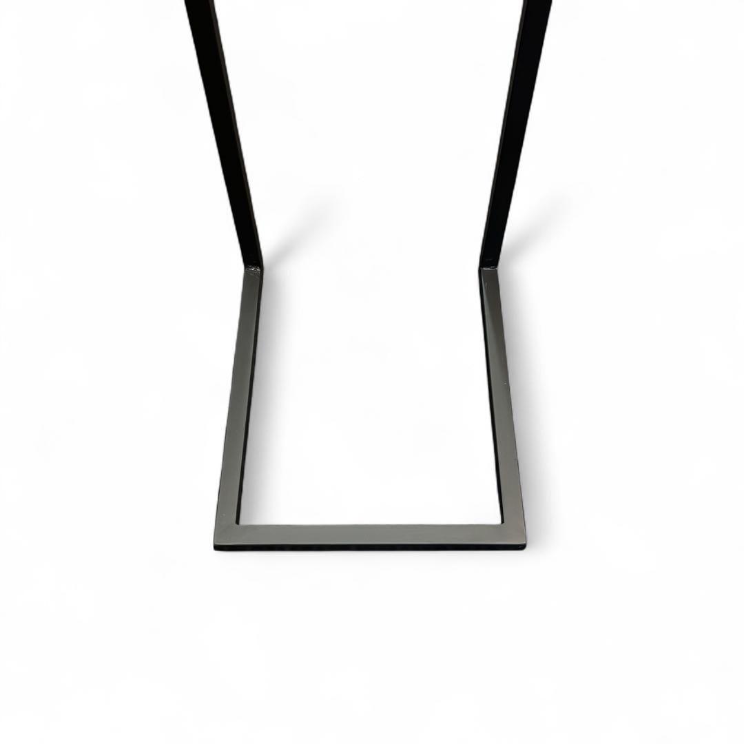 ミニテーブル サイドテーブル デスク リバー レジン 一枚板 アイアン 北欧