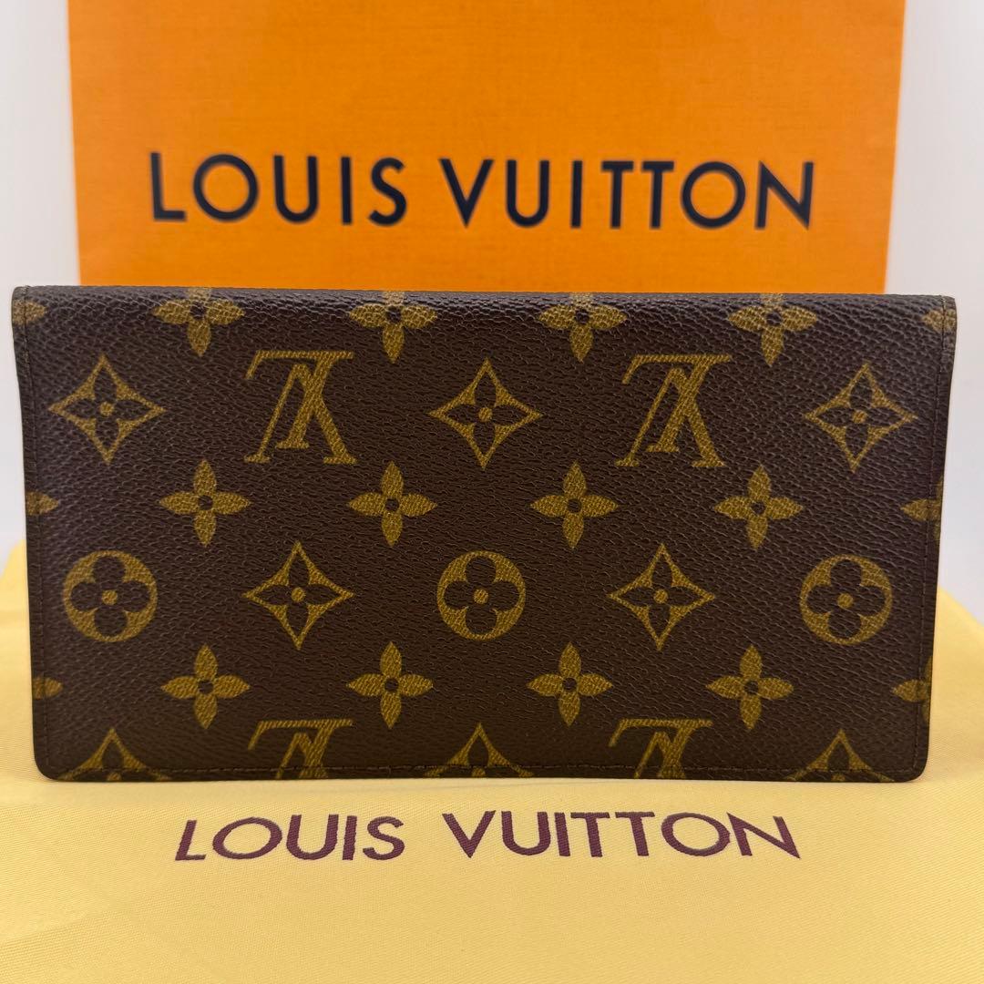 【極美品】ルイヴィトン 札入れ ポルトシェキエダブル ポルトカルトクレディ 財布