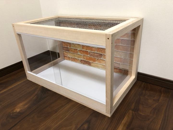 Pattinson　新品完成品　木製ケージ　ハリネズミ　ハムスター　小動物