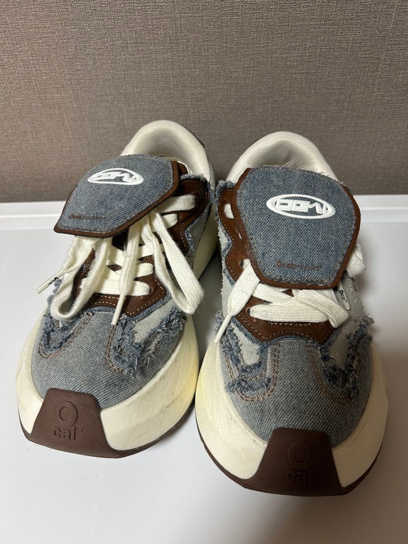 Ocai Cloud Runner 厚底　デニム/ブラウン