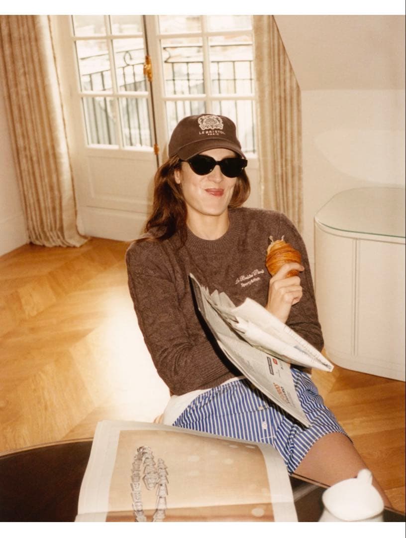 Sporty&Rich キャップ　スポーティアンドリッチ