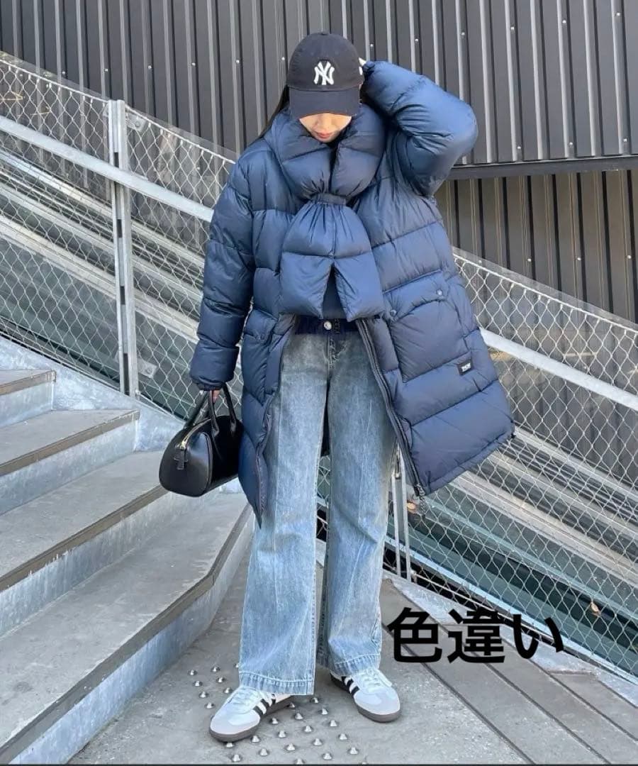 値下げ！別注　TAION×fredy emue ボリュームダウンコート　黒