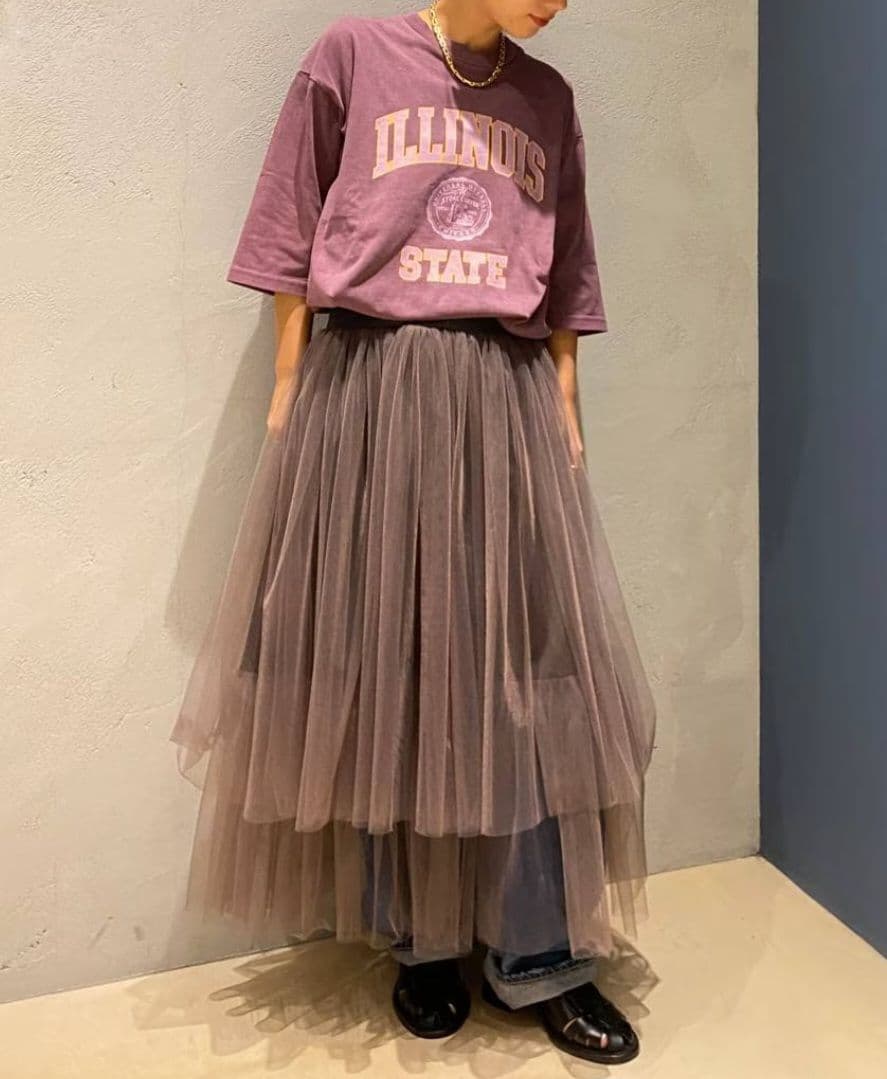 【美品】Curensologyカレンソロジー チュール2WAYスカート