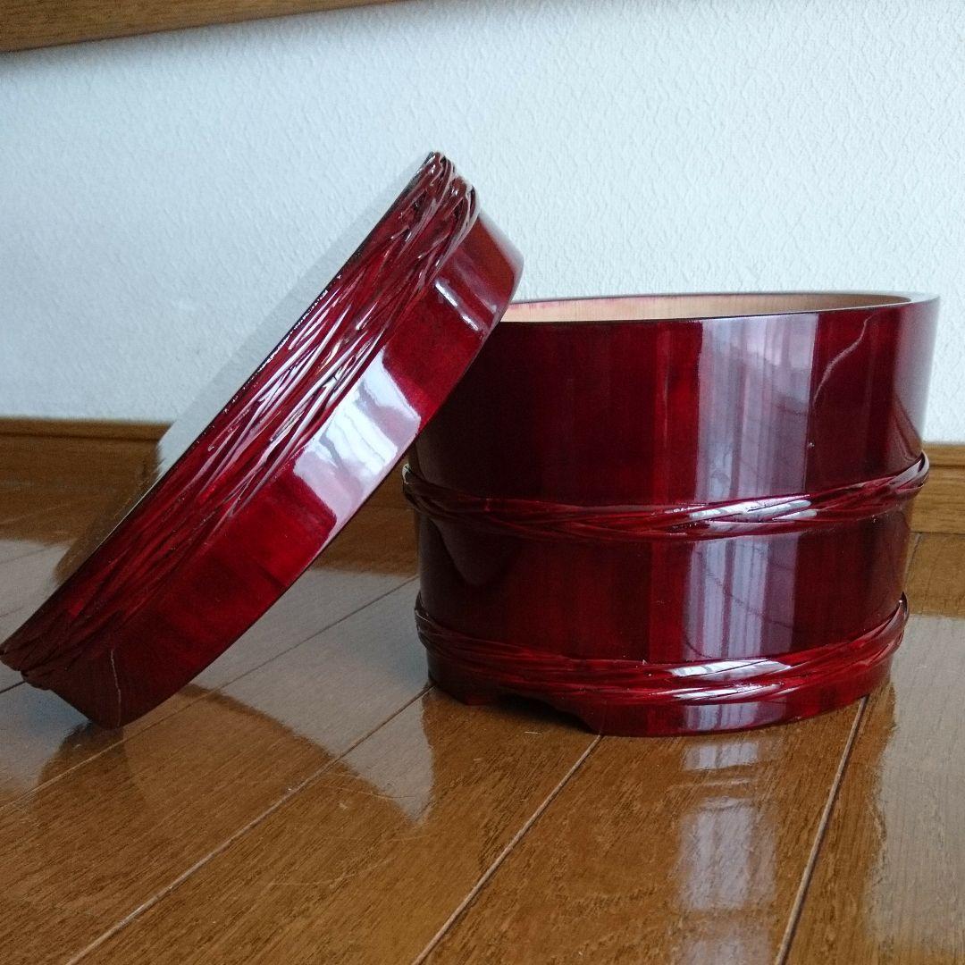 高級塗りおひつ　キッチン用品