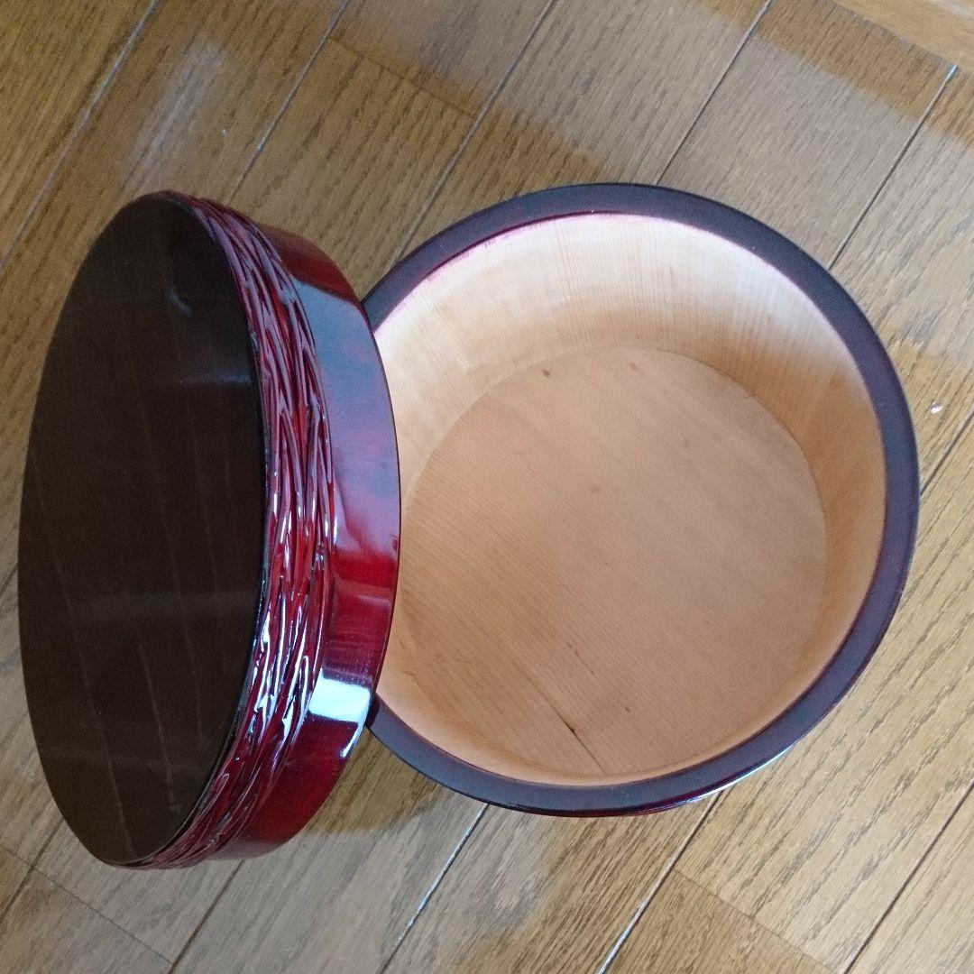 高級塗りおひつ　キッチン用品