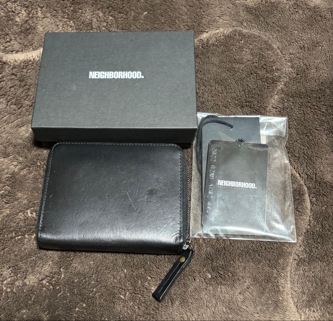 22AW NEIGHBORHOOD PORTER 財布 ウォレット 黒