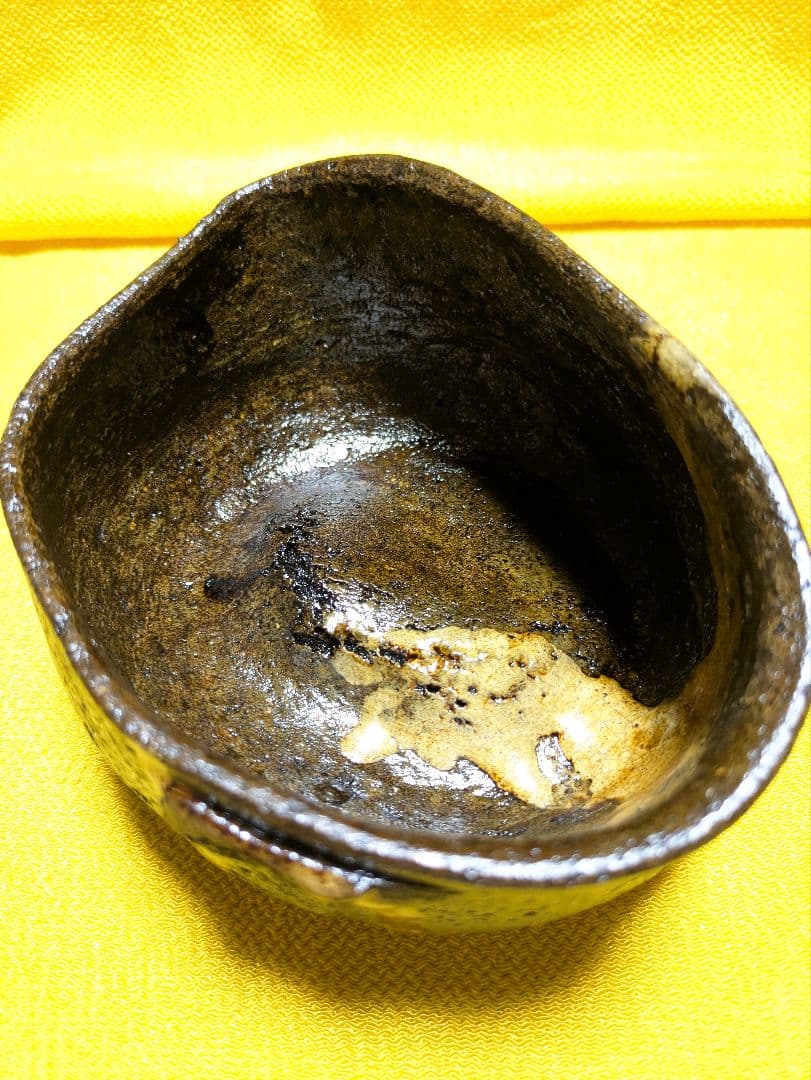 茶道茶碗、建水、石彫建水、世界で一つの建水、倉田辰彦作、日本製