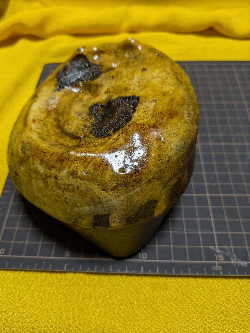 茶道茶碗、建水、石彫建水、世界で一つの建水、倉田辰彦作、日本製