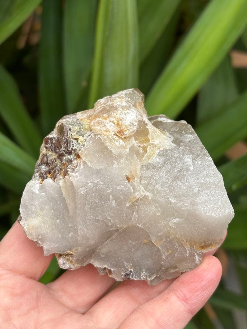 希少　ミナスジェライス州産　シトリン　ジャカレー水晶　トルマリン共生　313g