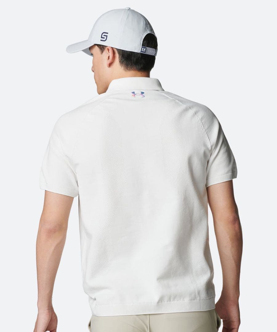 UNDER ARMOUR ゴルフシャツ ポロシャツ　L ホワイト　新品未使用