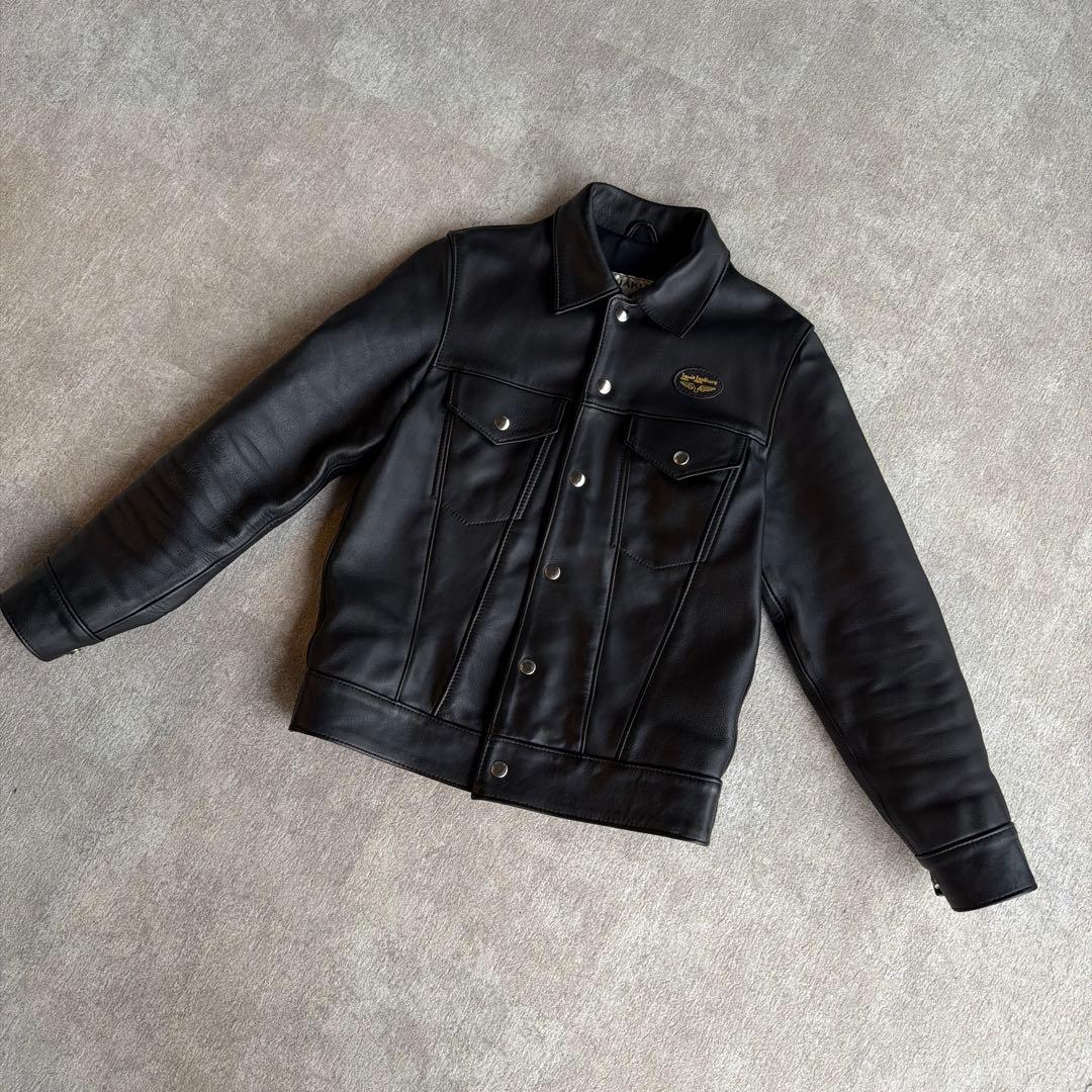 Lewis leathers ウエスタンジャケット サイズ34 ブラック