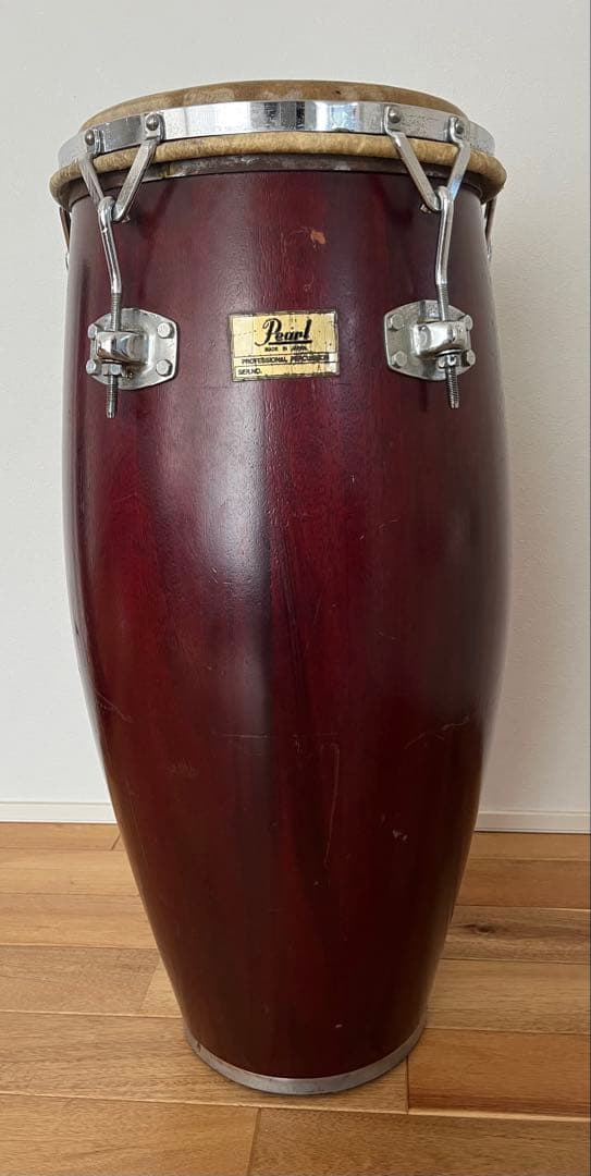 LP ( ラテンパーカッション）　トゥンバ　コンガ　木製　本皮