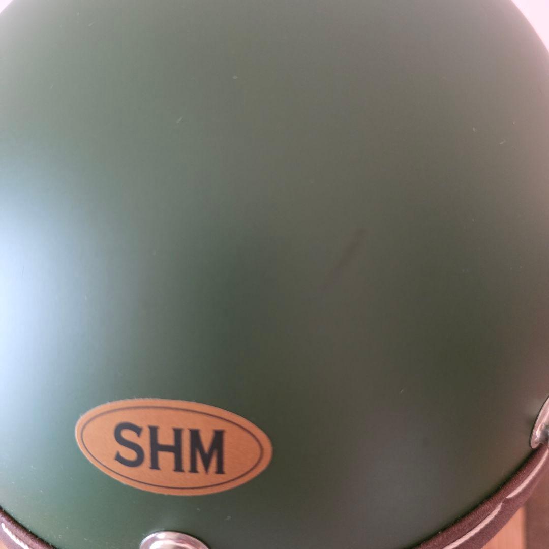 SHM ジェットヘルメット M サイズ オリーブグリーン