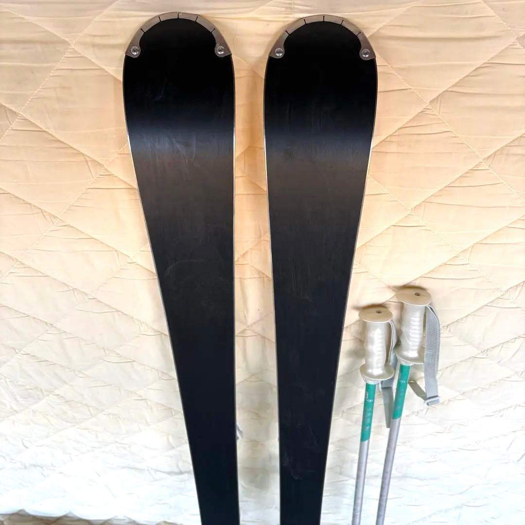 Salomon スキー板 スキーブーツ ストック付き