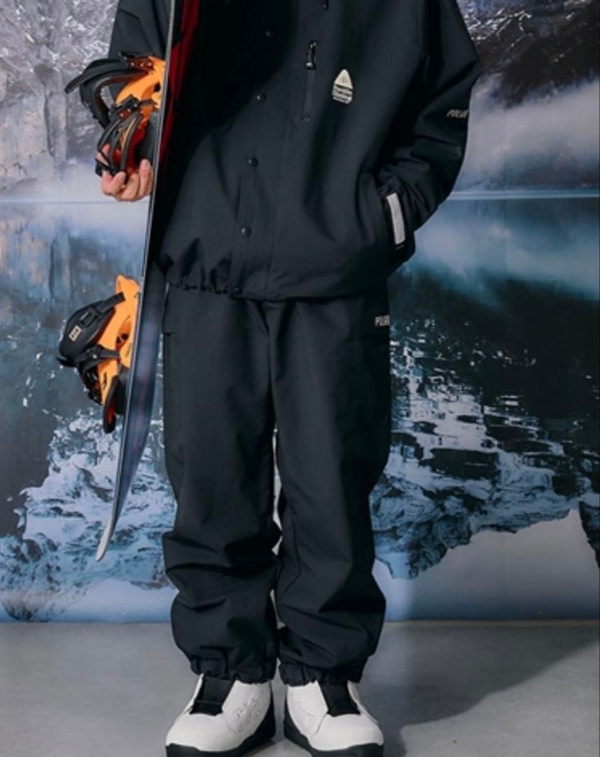 POLER×Franklin Climbing コラボスノーパンツ　ブラック　L