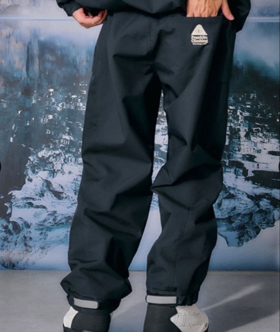 POLER×Franklin Climbing コラボスノーパンツ　ブラック　L
