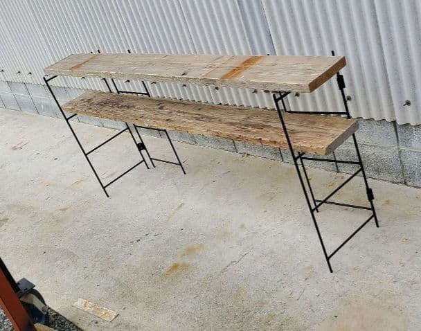 アイアンラック アイアンシェルフ 収納 多肉植物 棚 什器 キャンプ アウトドア