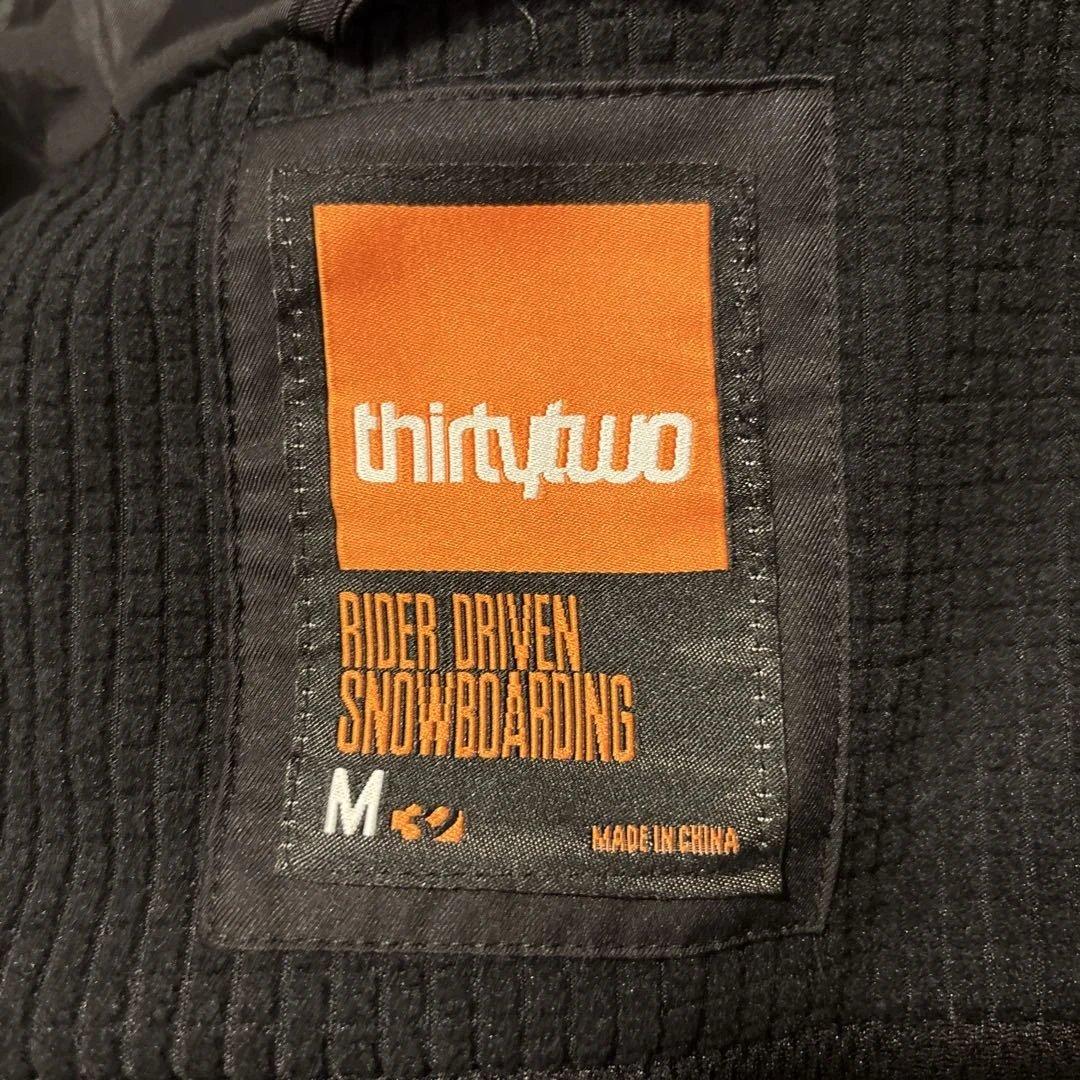 thirtytwo スノーボードジャケット M ブラック