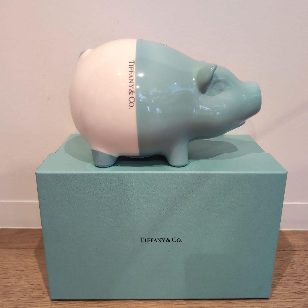 Tiffany & Co. 豚型貯金箱
