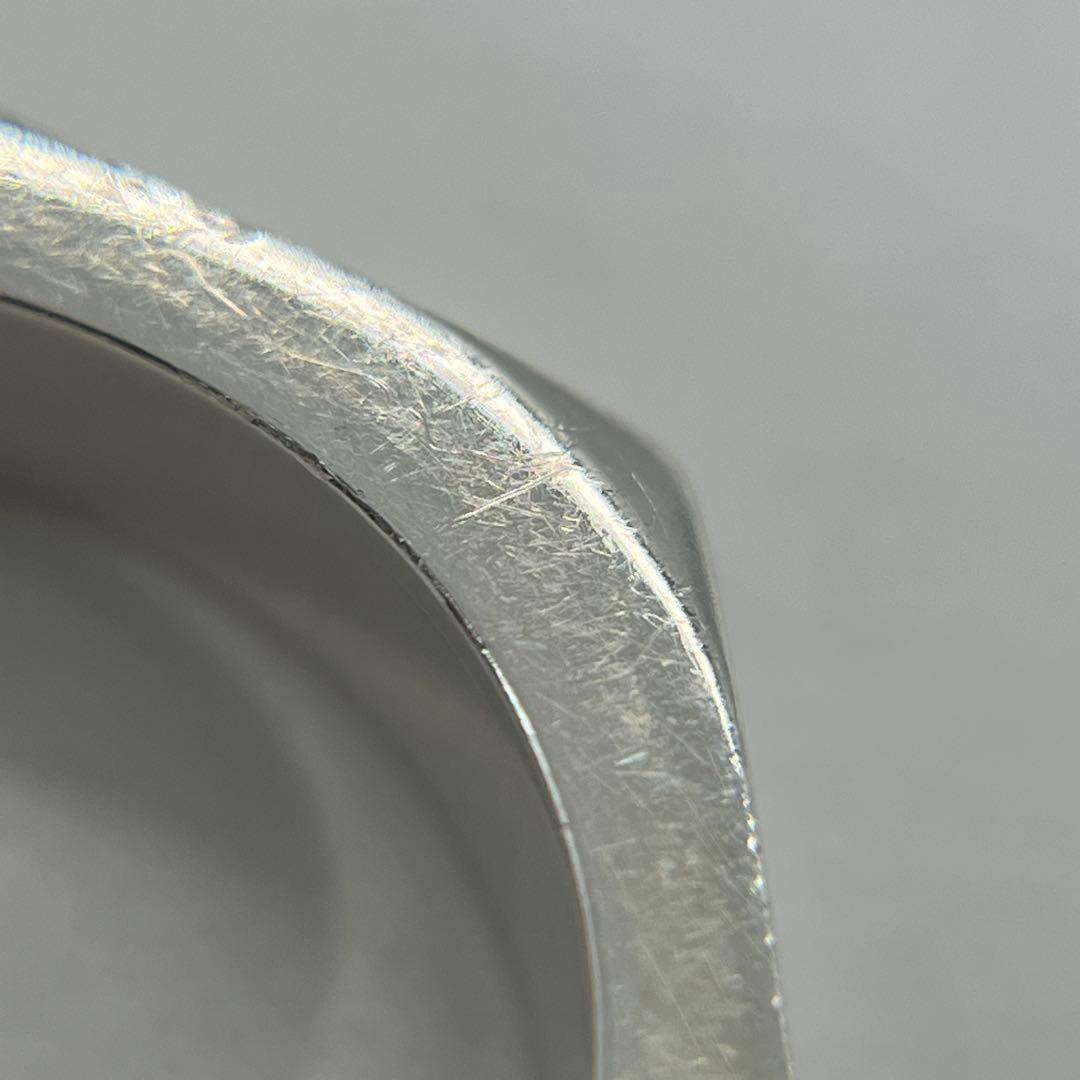 グッチ GUCCI ロゴ ヘキサゴン リング 表記サイズ18 Ag925