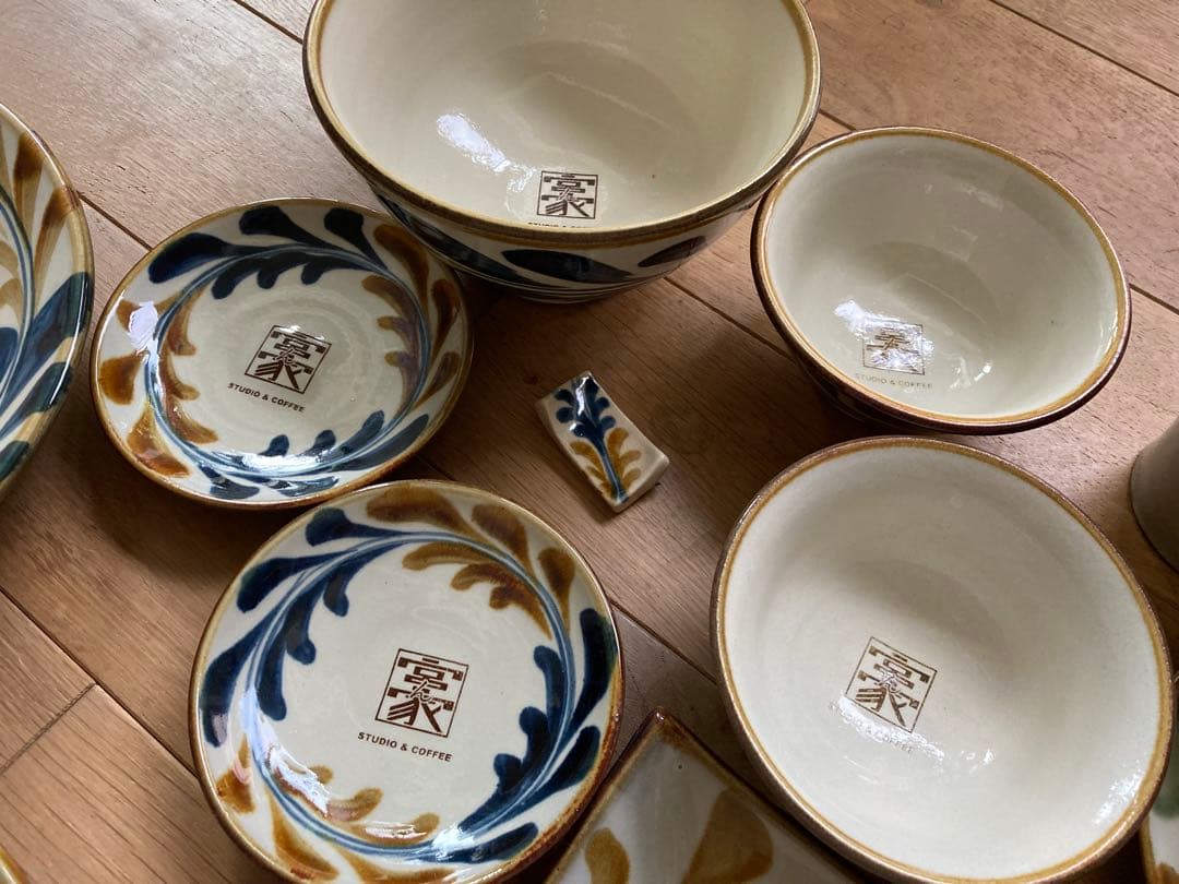 宮沢和史　みやんちグッズ　やちむん　限定皿　21セット