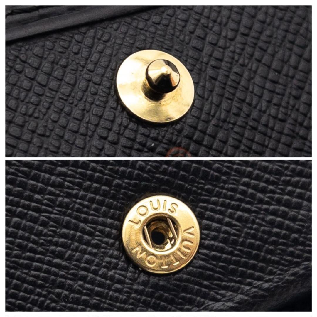 【極美品】ルイヴィトン　ポルトモネボワット　エピ　ケース　小銭入れ　黒