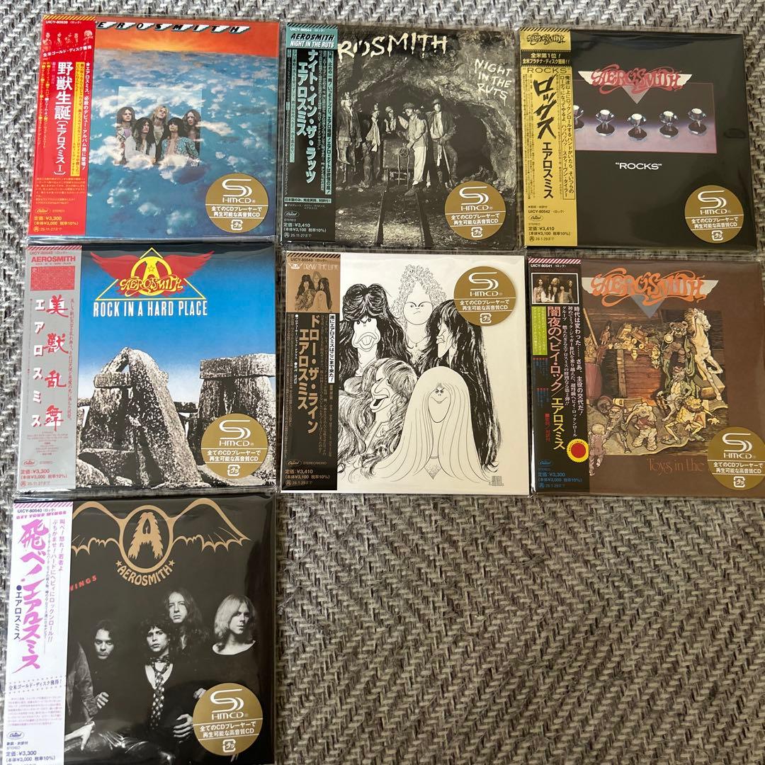 エアロスミス　CD ［見本品］　まとめ売り