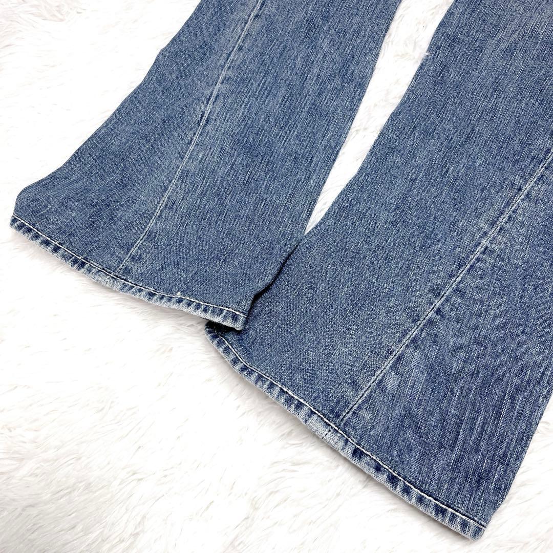 トゥルーレリジョン joey ブーツカット フレア デニム ブルー 26インチ