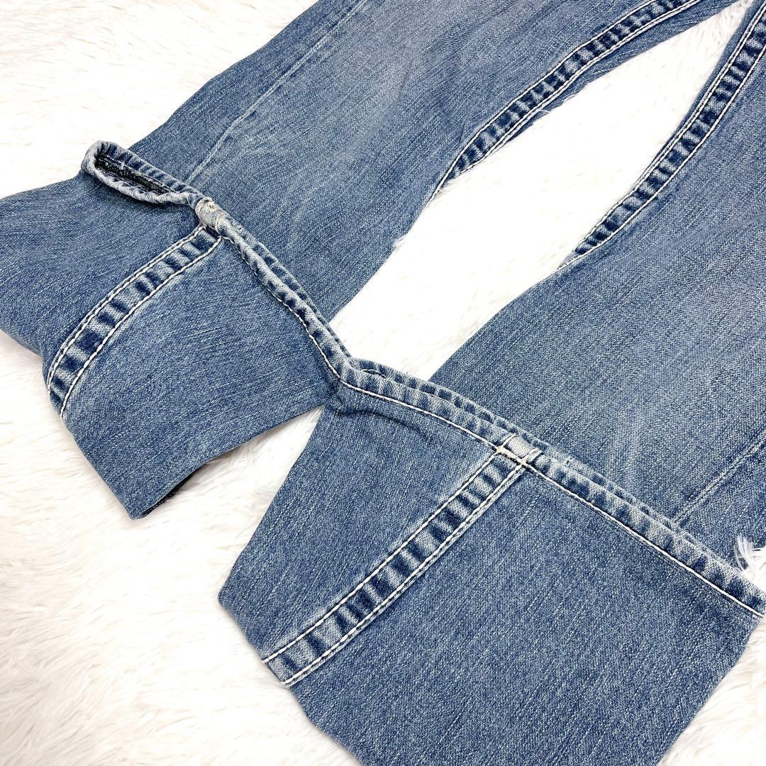 トゥルーレリジョン joey ブーツカット フレア デニム ブルー 26インチ