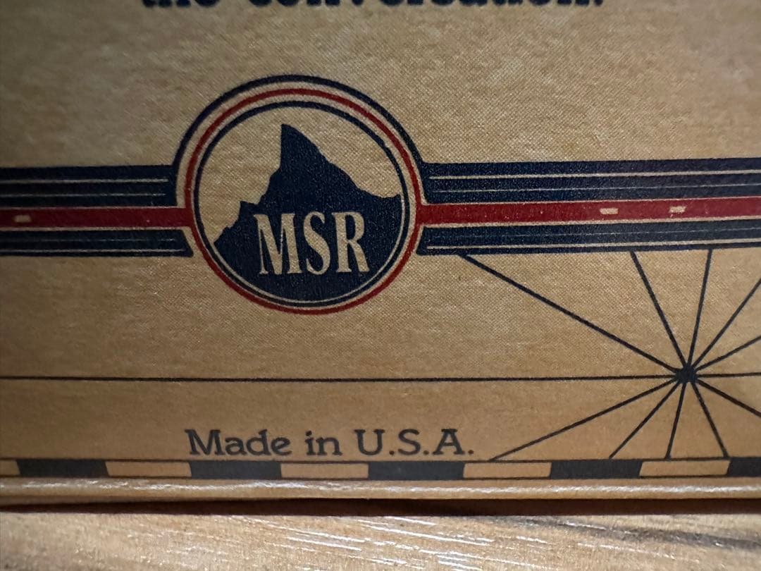 未使用⭐︎初代 MSR Whisperlite International