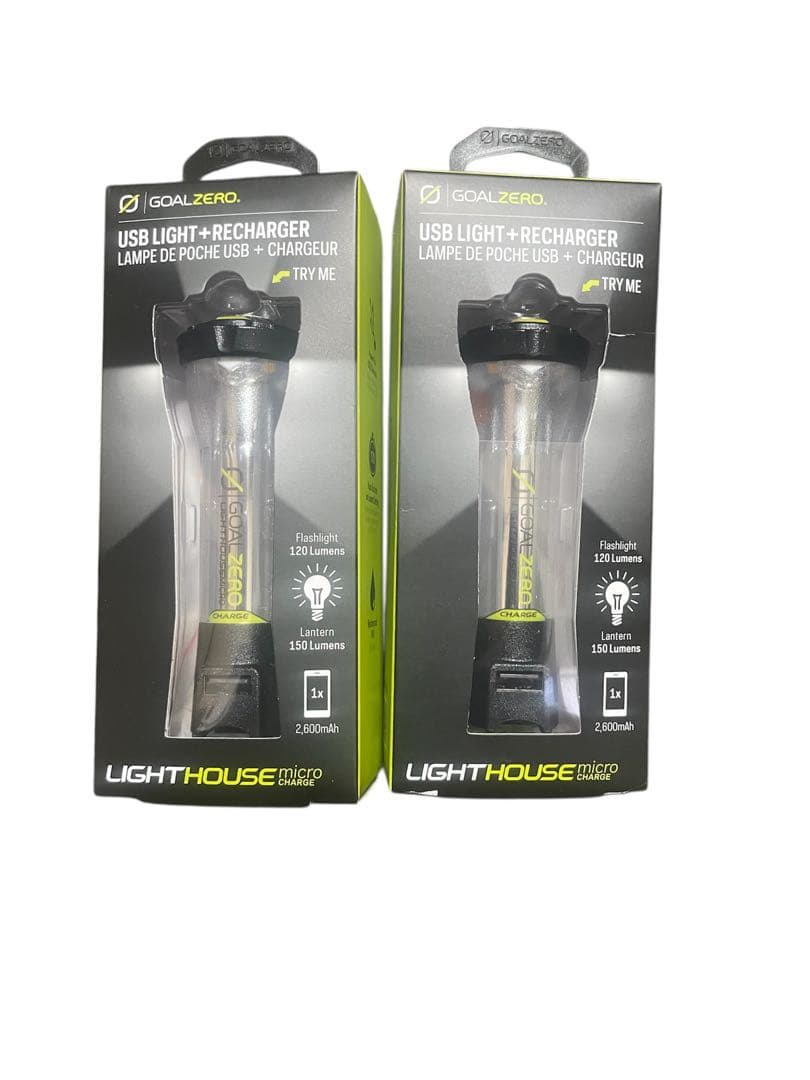 GOAL ZERO ライトハウスマイクロチャージ　2個セット