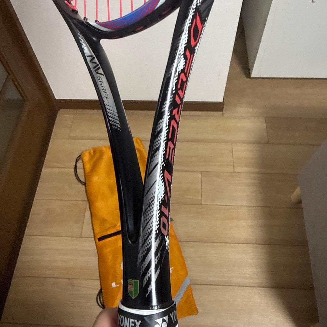 ソフトテニスミズノラケット　ラケットケース付き
