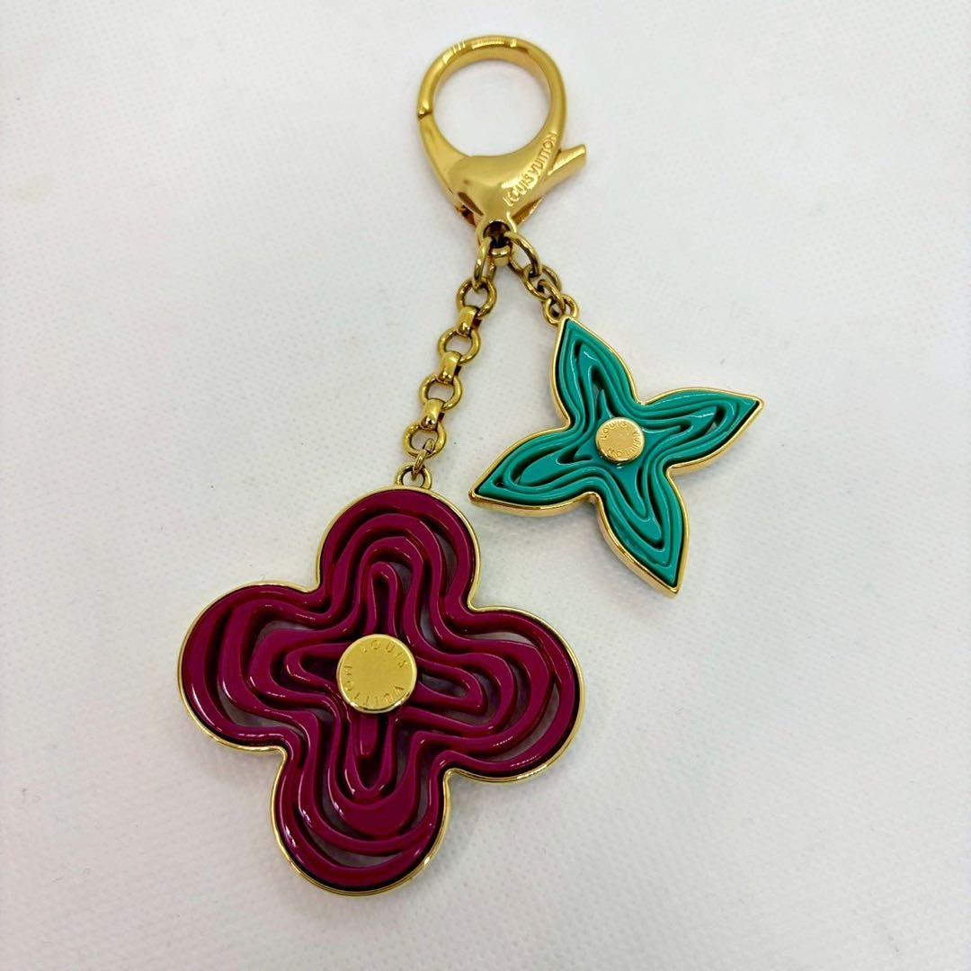 【LOVIS VUITON】ビジューサックナイフ バッグチャーム キーホルダー