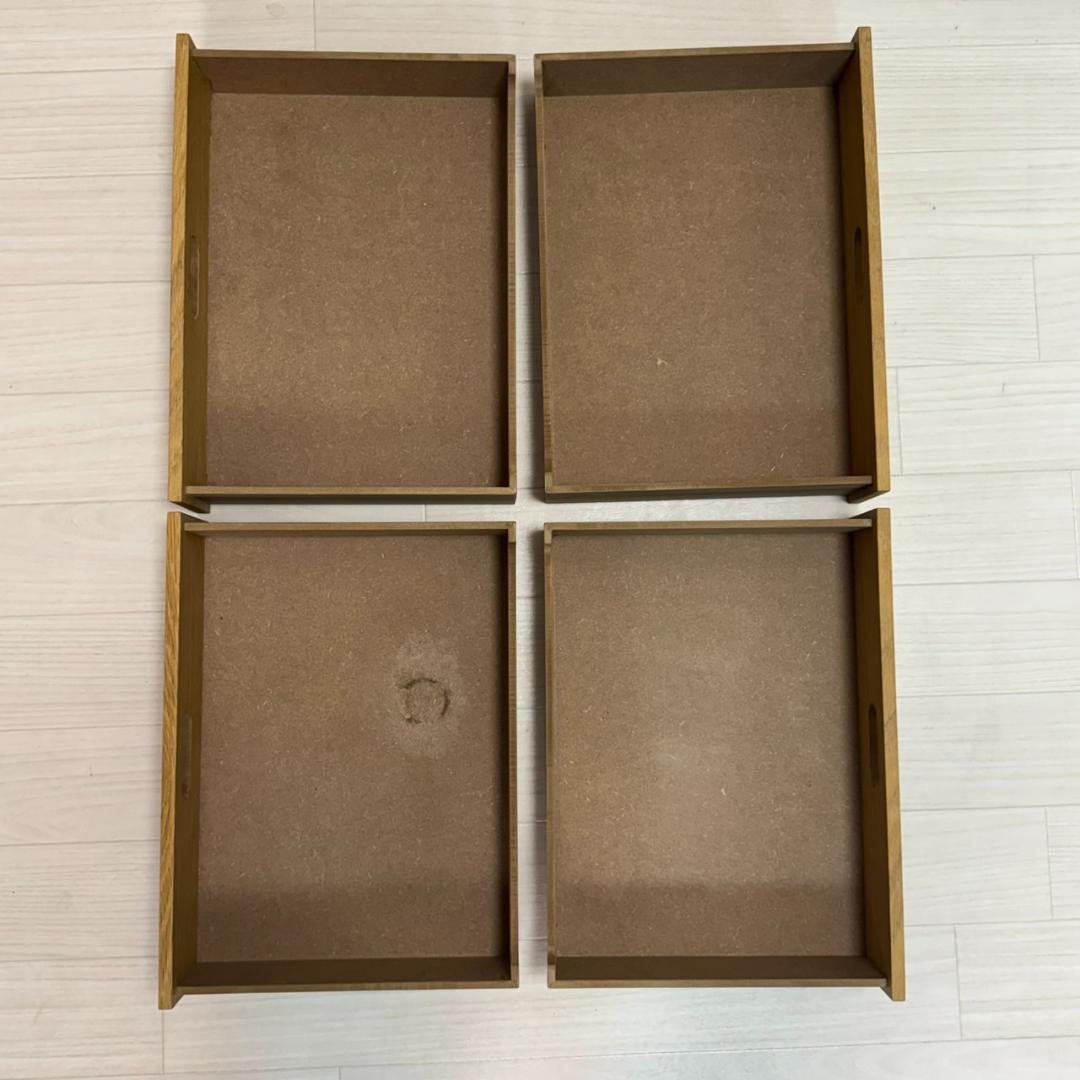 無印良品 スタッキングシェルフ オーク チェスト 2個セット　②