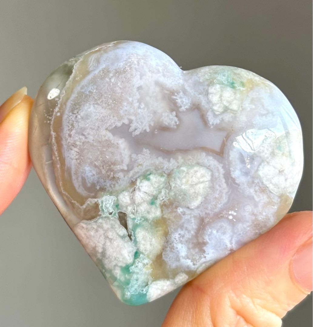 Ruby様　グリーン桜瑪瑙