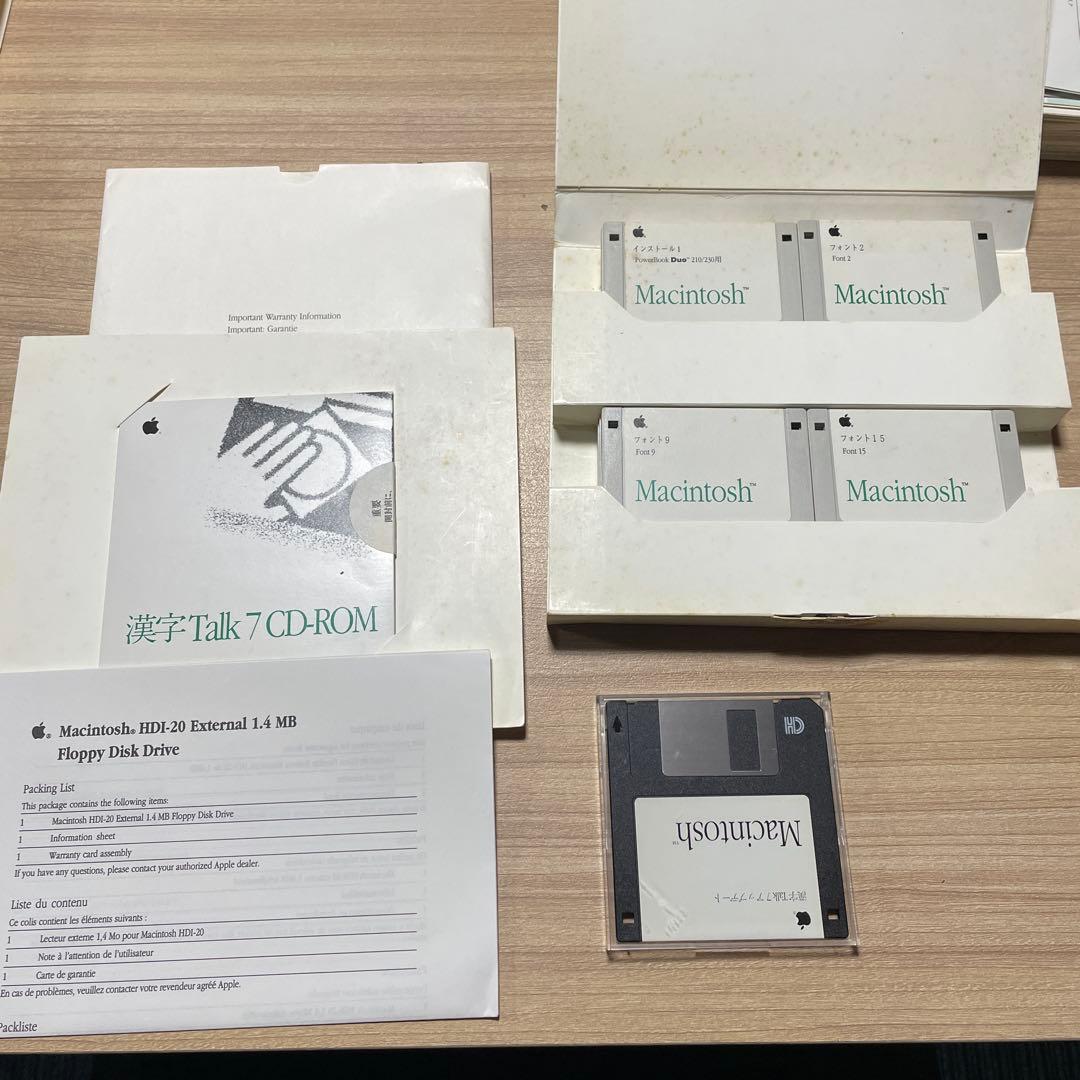 Macintosh Power book Duo 210 ジャンク