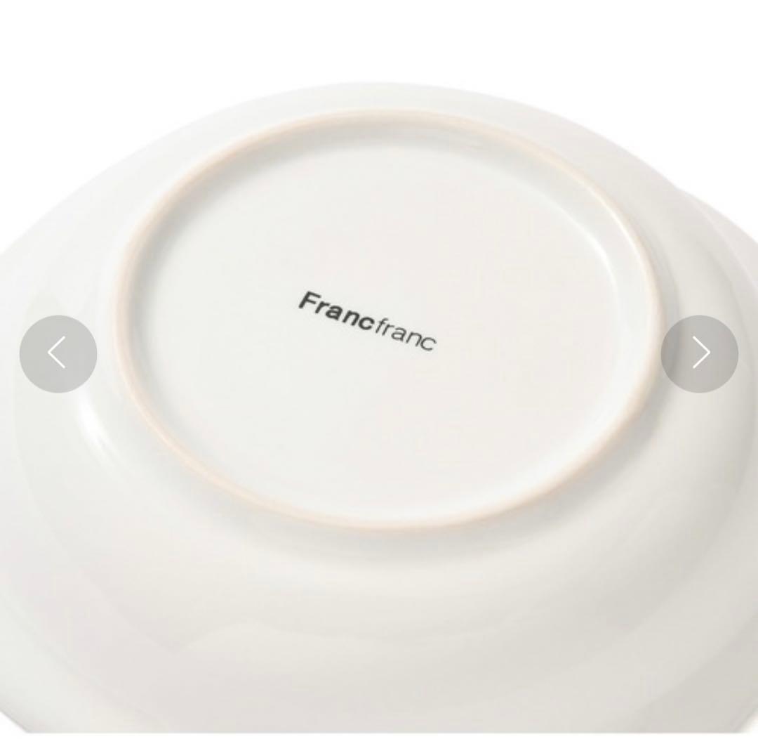 Francfranc オルディフルール ディーププレートセット マルチグレー