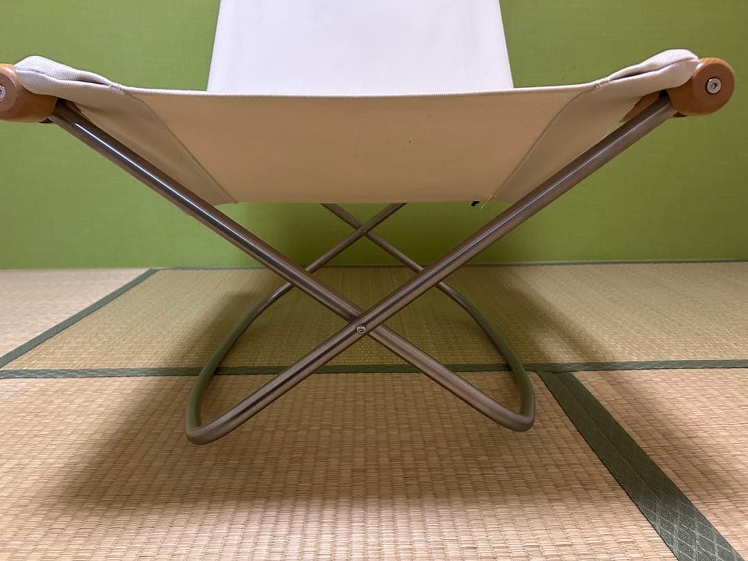 ニーチェアエックス ロッキング（ホワイト×ナチュラル）