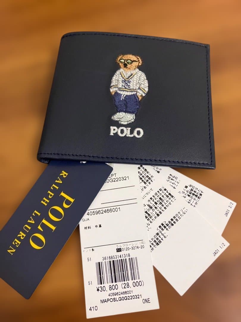 POLO ラルフローレン　折り財布　値下げ可能