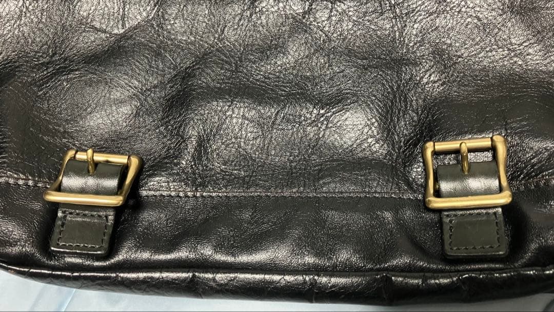 【INCEPTION インセプション】メッセンジャーバッグ 黒（茶芯）