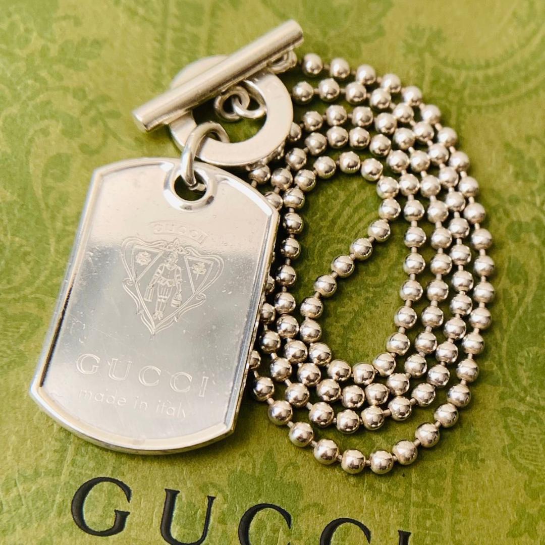 希少 クレスト ナイト トルグ ネックレス グッチ　騎士 ナイト 925