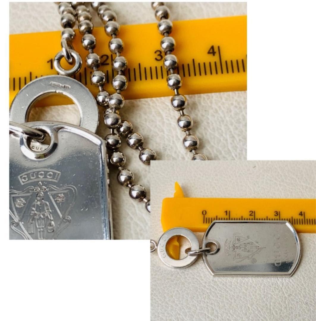 希少 クレスト ナイト トルグ ネックレス グッチ　騎士 ナイト 925