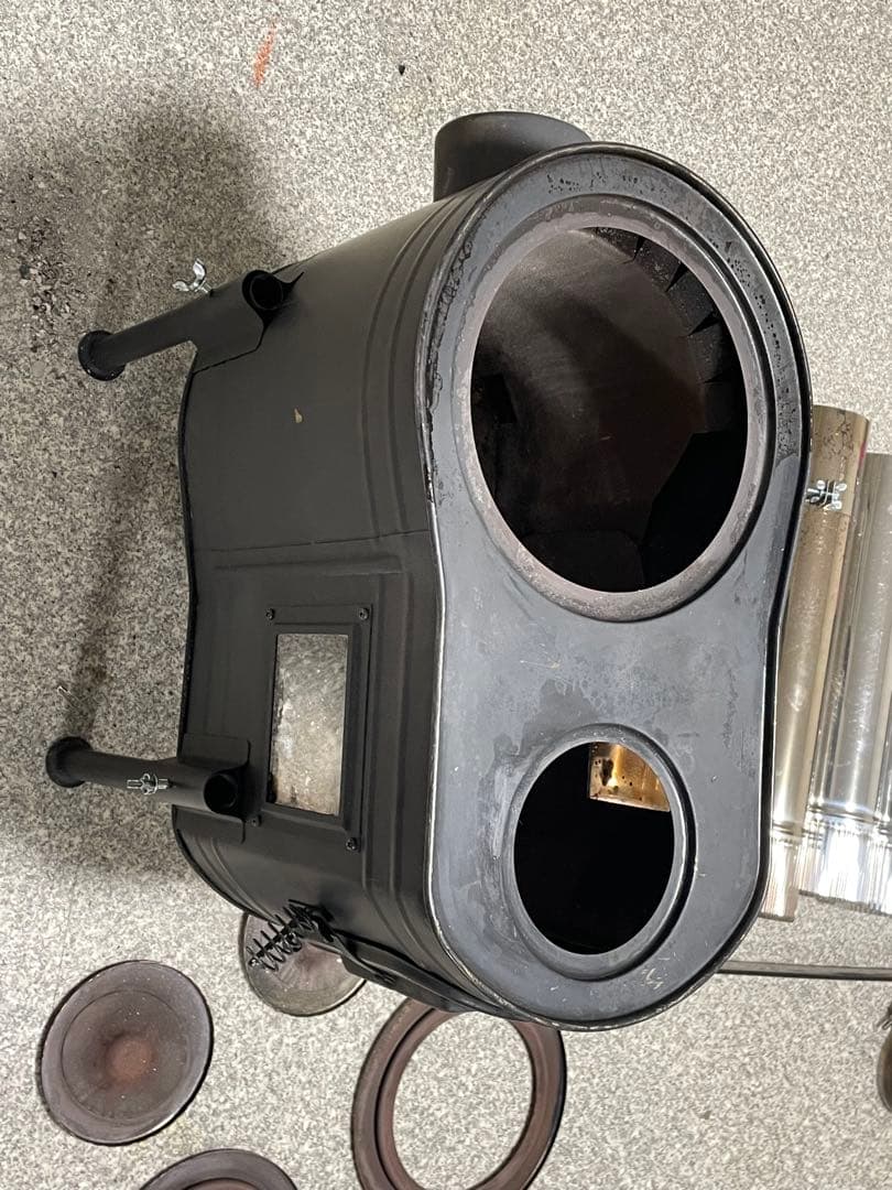 ホンマ製作所　薪ストーブ　APS-48DX 黒