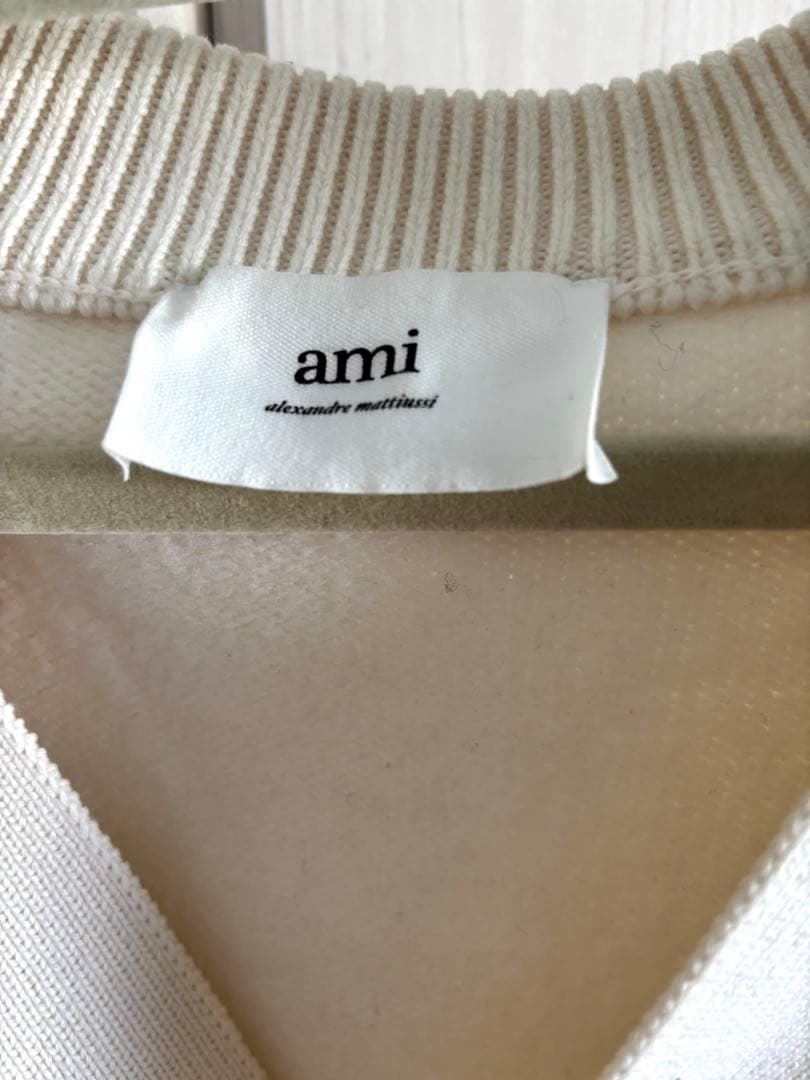 ⭐︎Ami paris⭐︎ニットカーディガン ホワイト