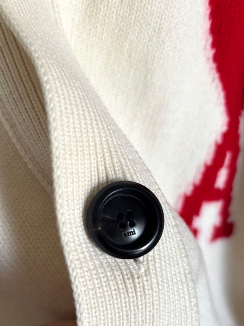 ⭐︎Ami paris⭐︎ニットカーディガン ホワイト