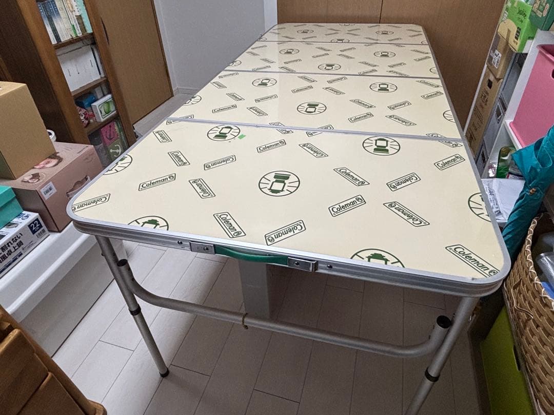 コールマン 四つ折りテーブル (ケース付き)